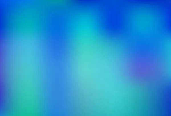 Вектор Светло Голубого Цвета Размытый Окрашенный Фон Красочная Абстрактная Иллюстрация — стоковый вектор
