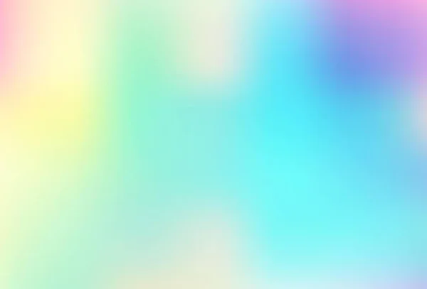 Multicolore Chiaro Modello Bokeh Lucido Vettore Arcobaleno Illustrazione Colori Completamente — Vettoriale Stock