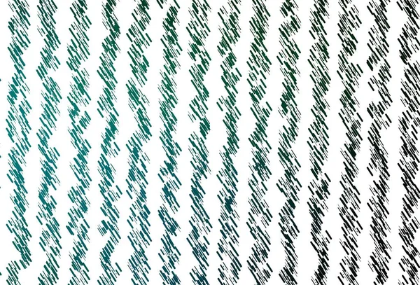 ライトブルー 細い線で緑のベクトルパターン 細長い線で色鮮やかなイラスト ビジネスブックレット チラシのパターン — ストックベクタ