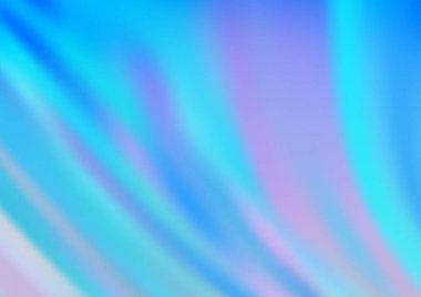 Çizgileri, ovalı hafif BLUE vektör şablonu.