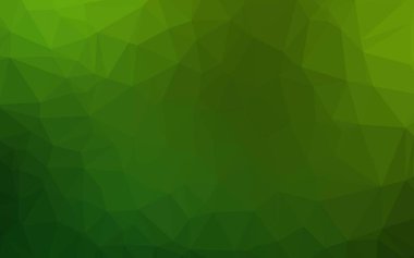 Açık Yeşil vektör bulanık üçgen deseni.