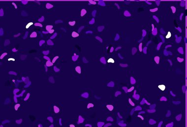 Açık Mor, rastgele şekilli pembe vektör dokusu. Soyut tarzda rengarenk gradyan şekilleri olan bir resim. Bir cep telefonu için arka plan.