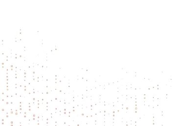 Açık Turuncu vektör dokusu dikdörtgen biçiminde. Renkli dikdörtgenleri olan bir resim. Cep telefonları için arka plan.