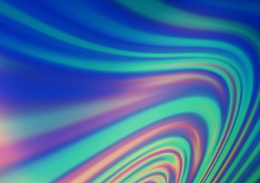 Lav şekilli hafif BLUE vektör arkaplanı.