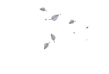 Açık siyah vektör karalama arkaplanı. Yapraklarla karalama tarzında renkli çizimler. Duvar kağıtları ve boyama kitapları için desen.