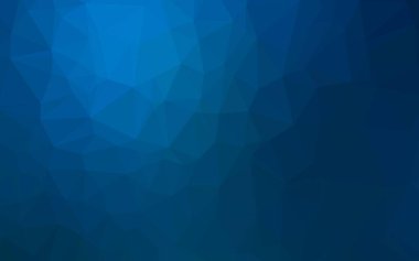 Hafif Mavili vektör bulanık üçgen deseni.