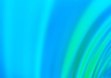 Açık Mavi, kabarcık şekilli yeşil vektör şablonu.