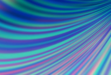 Açık mavi vektör desenli çizgiler, ovaller. Mermer biçiminde yaratıcı geometrik çizim ve gradyan. Cep telefonu geçmişinin şablonu.