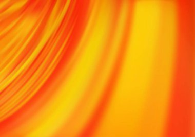 Eğri daireli Açık Turuncu vektör deseni.