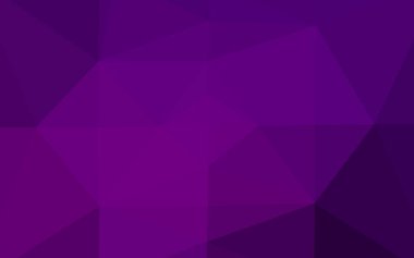 Koyu mor vektör soyut mozaik desen. Parlak çizimler, üçgenlerden oluşur. Arkaplan için desenli kalıp.