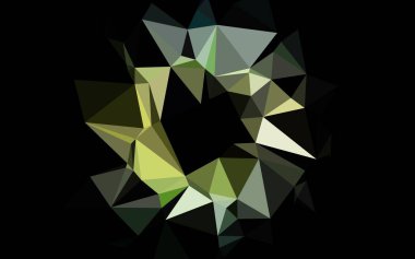 Açık Mavi, Sarı vektör düşük poli dokusu.