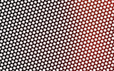 Noktalı açık kırmızı vektör arkaplanı. Bulanık yağmur damlaları olan soyut bir çizim. Reklamlar ve kitapçıklar için desen.