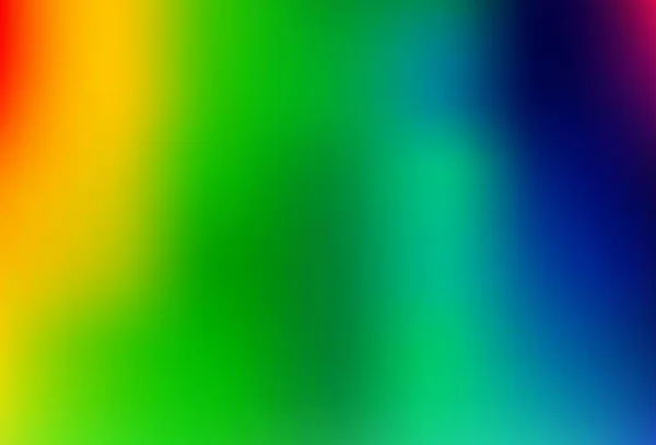 Light Multicolor Rainbow Vektor Verschwommen Glanz Abstrakte Vorlage Bunte Illustration — Stockvektor