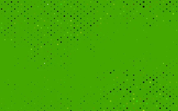 Fondo Vector Verde Claro Con Puntos — Vector de stock