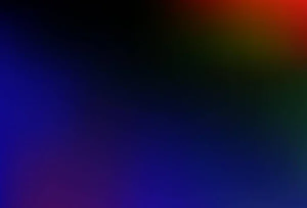 Dark Multicolor Rainbow Vektor Modernes Bokeh Muster Eine Völlig Neue — Stockvektor
