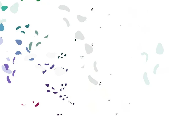 Lumière Multicolore Motif Vectoriel Arc Ciel Avec Des Formes Chaotiques — Image vectorielle