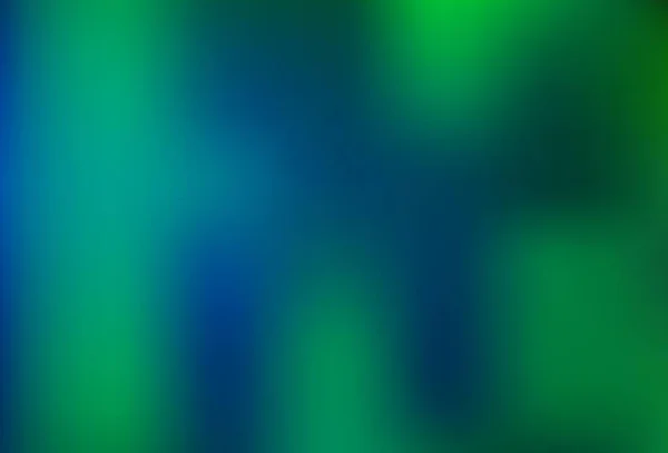 Light Blue Green Vector Blurred Bright Background Elegant Bright Illustration — Stock Vector