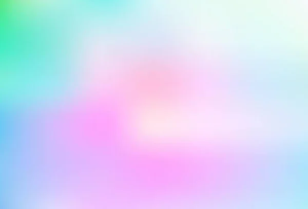 Light Multicolor Rainbow Vector Blur Pattern Elegant Bright Illustration Gradient — Stock Vector