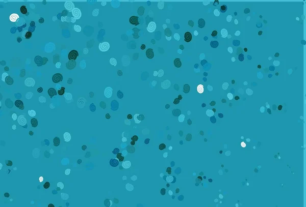 Ανοιχτό Μπλε Διανυσματικό Μοτίβο Σχήματα Λαμπτήρων Σύγχρονη Κλίση Αφηρημένη Εικόνα — Διανυσματικό Αρχείο
