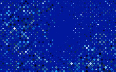 Çember şekilli hafif BLUE vektör düzeni.