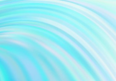 Bükülmüş çizgilerle hafif Mavili vektör arkaplanı.