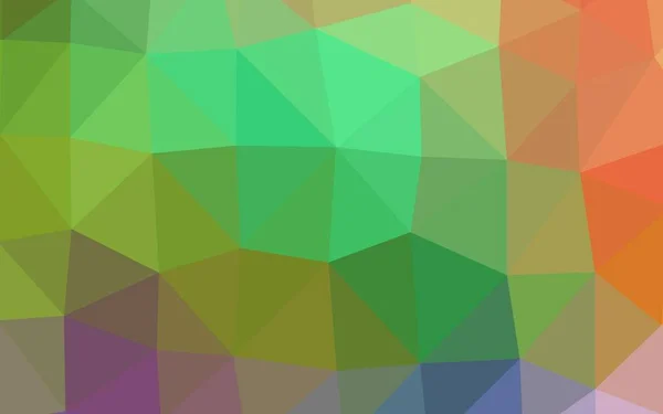 Luz Multicolor Rainbow Vetor Abstrato Mosaico Fundo — Vetor de Stock