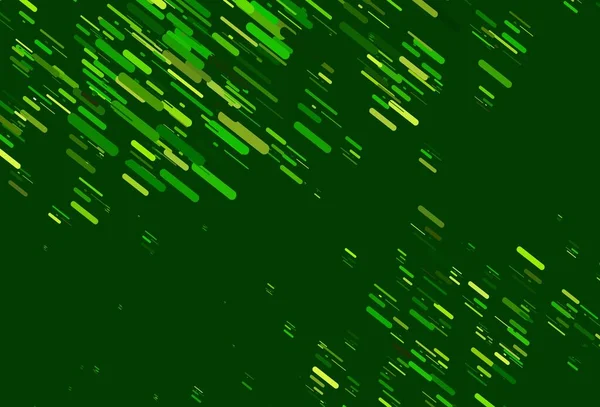 Ljusgrön Vektor Bakgrund Med Långa Linjer Suddig Dekorativ Design Enkel — Stock vektor