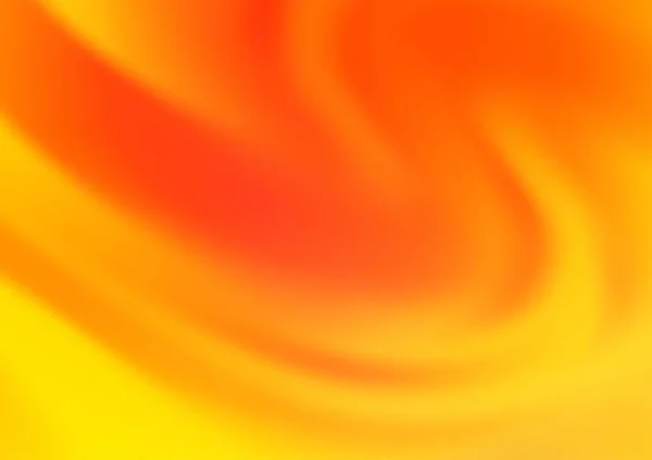 Giallo Chiaro Vettore Arancione Sfocato Sfondo Luminoso — Vettoriale Stock