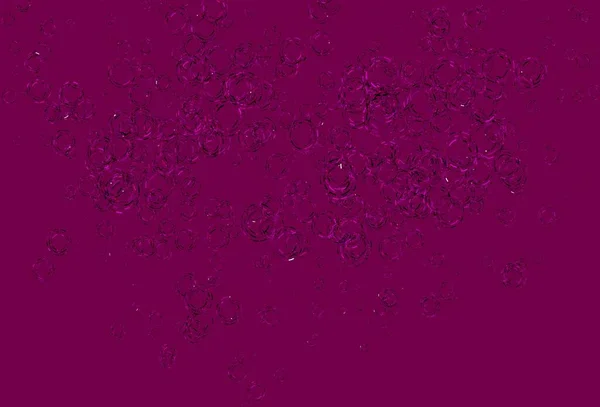 Светло Розовая Векторная Текстура Дисками Размытый Декоративный Дизайн Абстрактном Стиле — стоковый вектор