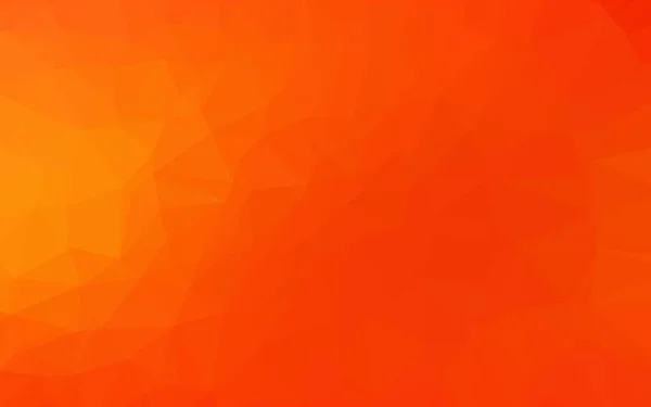 ライトオレンジベクトル抽象モザイク背景 — ストックベクタ