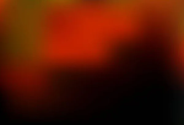 Donker Oranje Vector Abstracte Wazige Achtergrond Schitterende Kleurrijke Illustratie Een — Stockvector