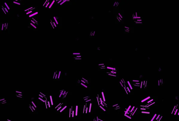 Темно Фиолетовая Векторная Текстура Красочными Линиями Линии Размытом Абстрактном Фоне — стоковый вектор
