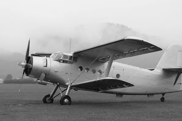 Doppio piano - Biplano modello - Aeromobile — Foto Stock