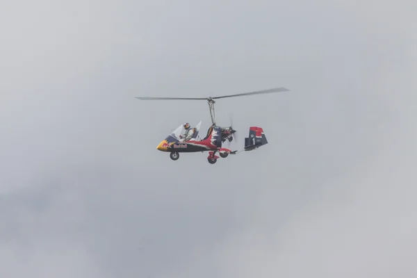 Gyroplane RedBull — Stock Photo, Image