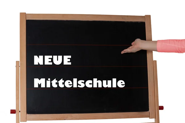 Kinderen - Blackboard met kind - Cut outs. — Stockfoto