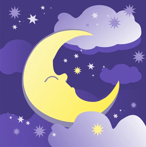 Dulces sueños — Vector de stock