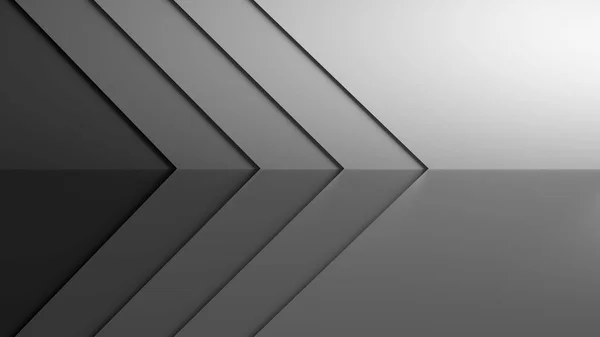 3B Duvar Kağıdı Arkaplan Tonu siyah ve beyaz Doğru yönü gösteriyor / 3D Sahne