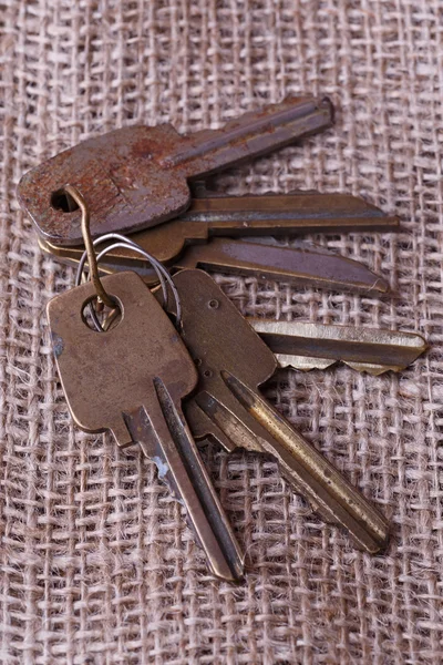 Bunch of old keys — Stock Photo, Image