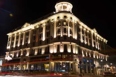 Hotel Bristol gece Varşova