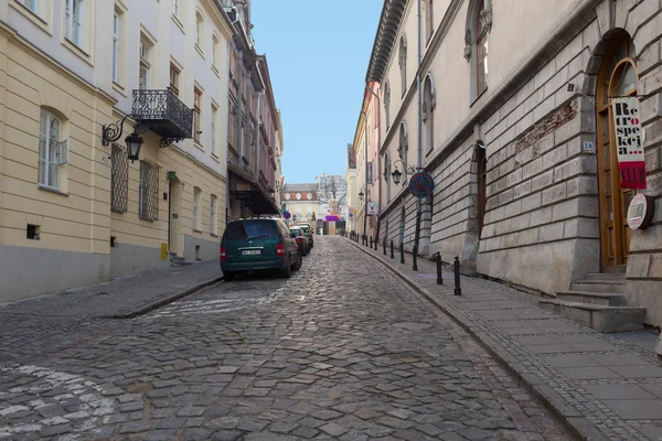 Bednarska street in Watsaw, Poland — Stock Photo, Image