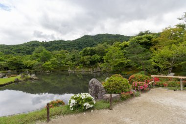 Bahçe Tenryu-ji Tapınağı, Kyoto, Japonya