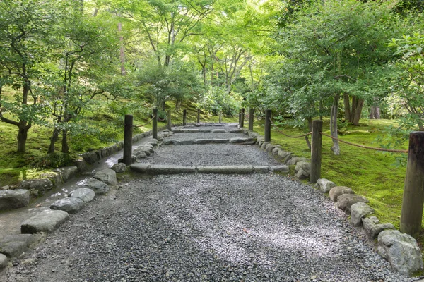 Garten im tenryu-ji-Tempel, kyoto, japan — Stockfoto