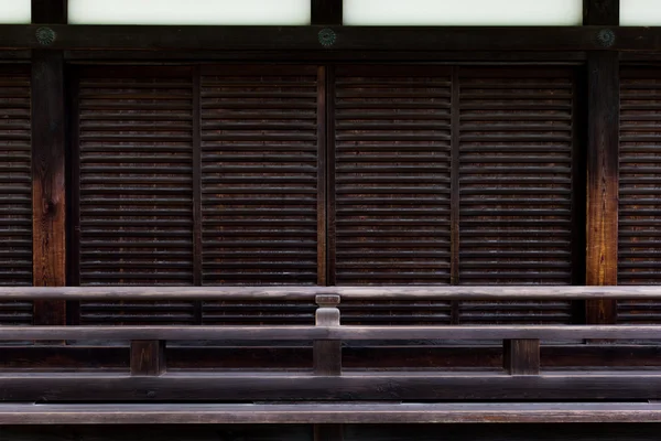 Temple japonais porte texture abstraite et fond — Photo