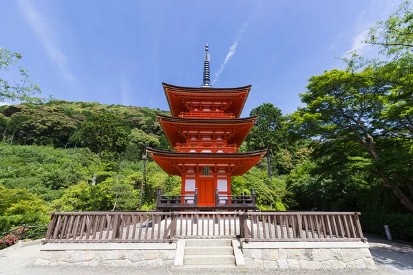 Teil des Kiyomizu-dera-Tempels in Kyoto, Japan — Stockfoto