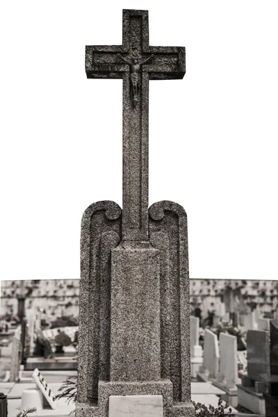 Obelisk na Starém hřbitově. — Stock fotografie