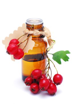 Beyaz arka plan üzerinde izole petrol alıç şişe