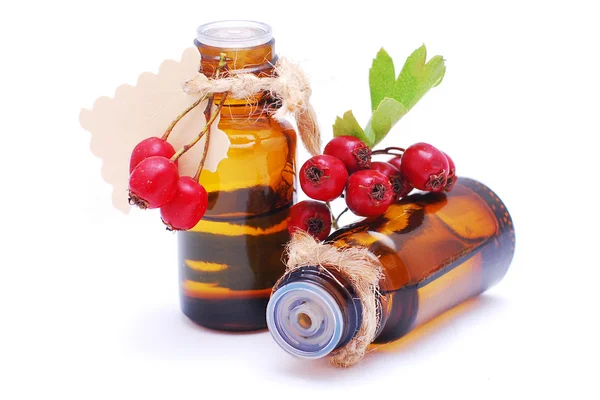 Beyaz arka plan üzerinde izole petrol alıç şişe