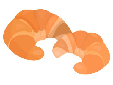 Vektör ayçöreği tasarımı izole edildi. Fırın seti