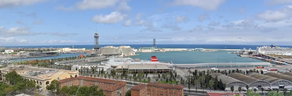 Centro commerciale mondiale Panorama di Barcellona — Foto Stock