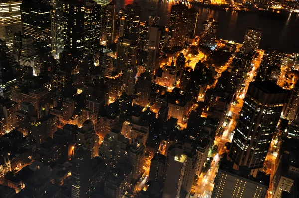 Yukarıdan şehir merkezinin görünümü Stok Fotoğraf